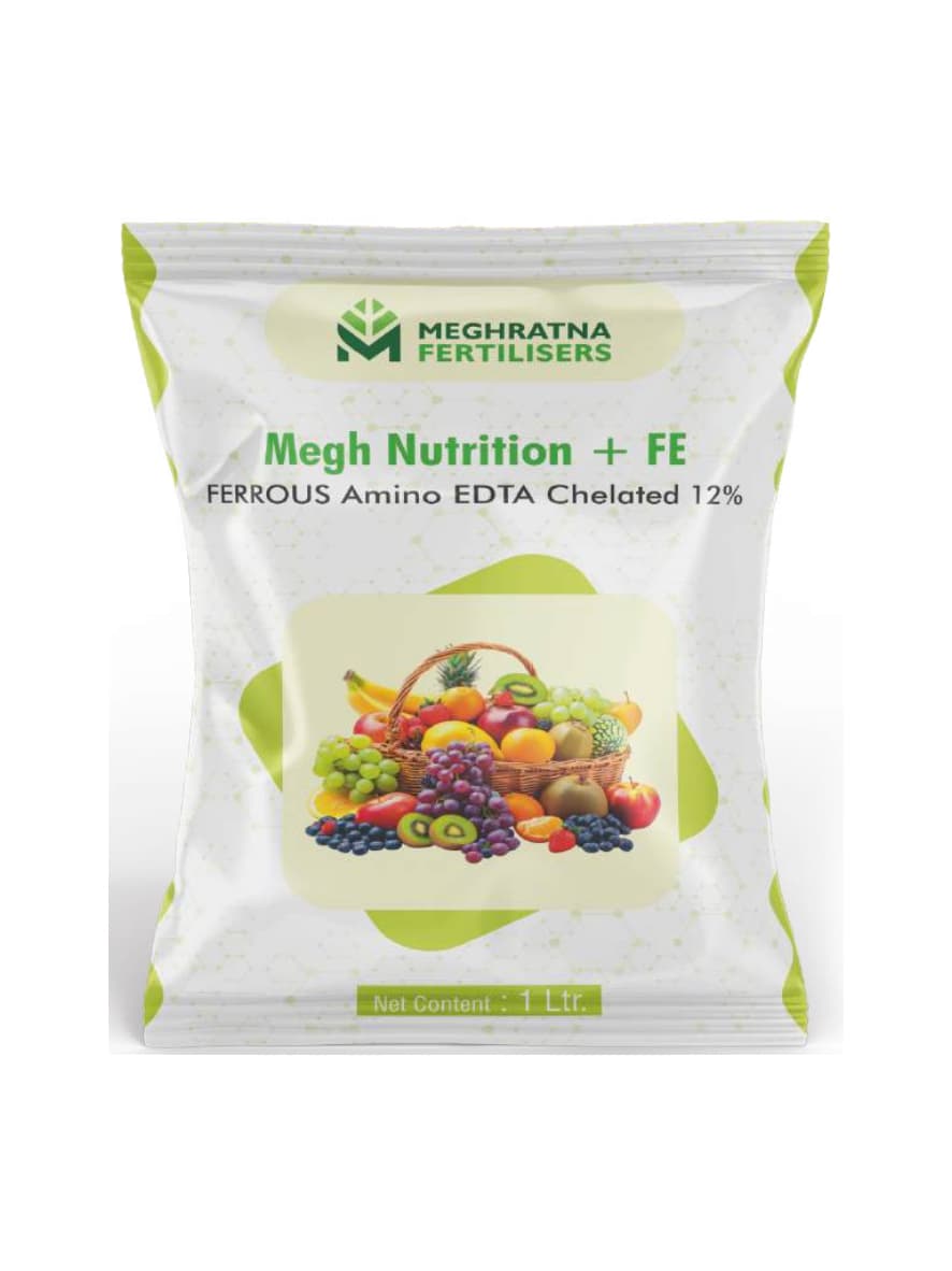 Megh Nutrition + FE - FERROUS Amino EDTA Chelated 12%