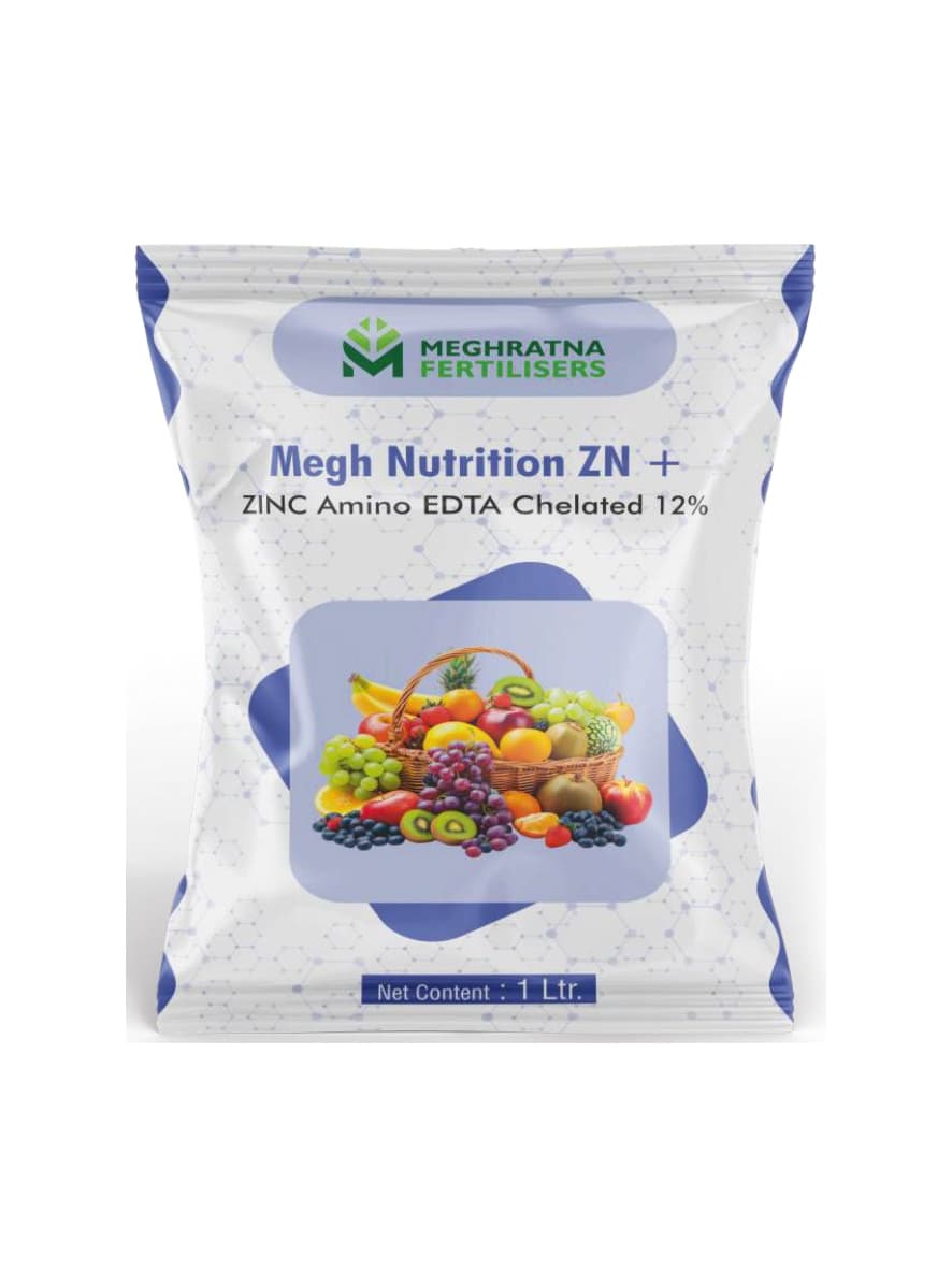 Megh Nutrition ZN + - ZINC Amino EDTA Chelated 12%